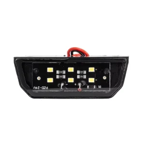 6-Bead Truck LED Side Tail Lights Car Trailer SUV Lorry Number Lights License Plate Light Motorcycle Rear Lamp DC 12-24V Black