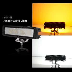6 Inch 48W Auto LED Truck SUV Lights 24v Tractor Working Lamp for Cars Driving Fog Offroad LED Work Light