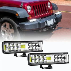 6 Inch Car LED Work Lights Ultra bright High power Spots Lamps Automotive Exterior Light Car Accessories