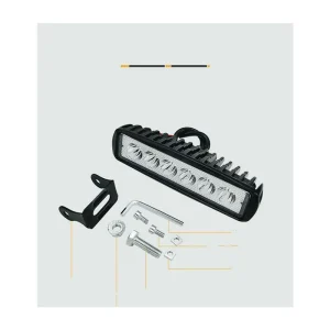 6 Inch Led Light Bar Offroad Spot Work Light 72W Led Working Lights for Truck ATV 4×4 SUV 12-60V