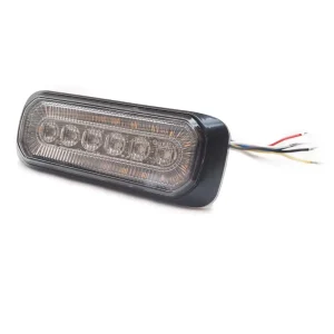 6 LEDs Flashing Exterior Side Marker Brake Emergency Vehicle LED Strobe Lights