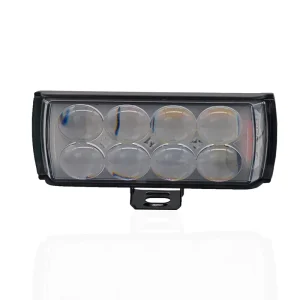 6 Modes 8 Lens Motorcycle Spotlights Led Auxiliary Light DRL Headlight Driving Lights Work Light Fog Lamp Bulb for Car Truck
