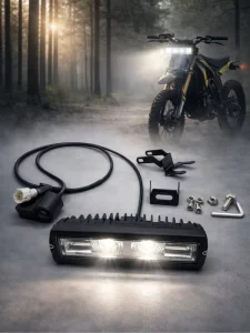 6″ Multiple Functions LED Front Headlight Light Bar for Surron Light Bee X Talaria MX3 MX4 MX5 Plug & Play Driving Light
