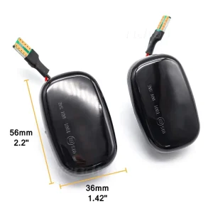 6 Sku LED Blinker Turn Signal Side Marker Lights for Toyota Corolla Prius Yaris Camry Vios Hilux GS300 Dynamic Indicator Lamp