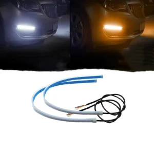60厘米 2pcs 发光二极管 DRL 日间行车灯 灵活