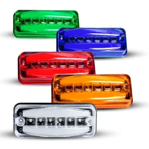 6000K LED Car Side Lights 12V Highlight Cross Border Tail Signal & General Warning Light Waterproof