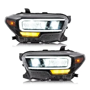 6000K LED Headlight Assembly for Toyota Tacoma Super Bright Plug and Play Car Accessories