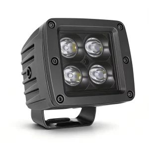 6000K White 3 Inch 12W 12V Windshield Hood Hinge Mounted LED Spot Light for Jeep MP Compass Kl Cherokee