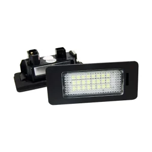 6000k White LED License Plate Light 12V 420LM Error Free for E90 E39 E91 E92 E61 E60 E70 E71 Auto Exterior Lighting