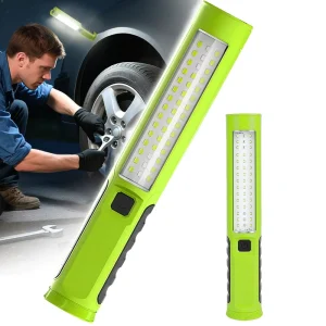 600LM Cold White LED Dimmable Angle Car Repair Outdoor Rechargeable COB Foldable Magnetic ABS Work Light
