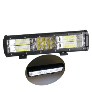 60LED 60smd 3030 White 6000k Triple Rows Car Truck LED Light Bar 180w LED Work Light Auto Exterior Lighting Offroad Work Light