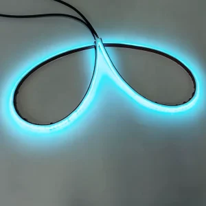 60厘米RGB顺序LED条DRL日间行车灯 带应用控制 RGBW流量系列 LED DRL灯管套件