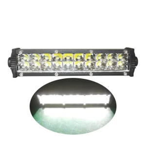 60W 20LED 6000K Slim Spot Beam Auto LED Working Light 4X4 Off Road Driving LED Bar Work Light Trucks Double Rows LED Light Bar