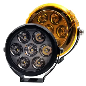 60W 48V 80V Motorcycle External LED Spotlight Auxiliary Fog Light with Switch High Performance Lighting System
