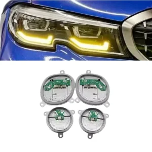 63118496135 Yellow Angel Eye LED Headlight Daytime Running Light Modules for BMW 3 Series G20 G28 Low Version