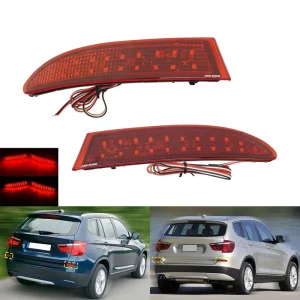 63147217315 63147217316 Tail Stop Brake Light Lamp Car Led Rear Bumper Reflector Light for BMW X3 F25 M Sport