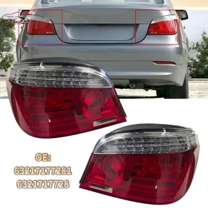63217177281 63217177282 OEM Taillight for BMW 5 Series E60 Rear Taillight Brake Light Red Taillight