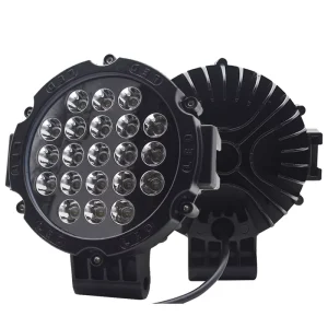 63W 7 Inch Off Road 4×4 LED Tractors Light Car LED Work Light Spot Flood Beam LED Fog Driving Light for 4WD Boat SUV ATV Truck