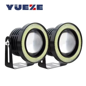 64mm 76mm 89mm 2.5inch 3inch 3.5inch 30W LED Angel Eyes Halo Fog Lamp 6000K White Daytime Running Light DRL 12V Car Accessories