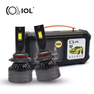 65W LED Headlights in Three Colors White Warm Yellow for Cars IP67 Waterproof Rate New Condition
