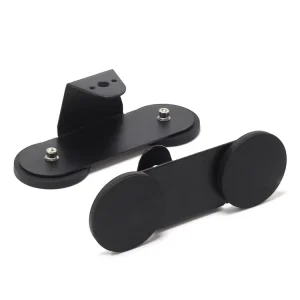 66mm Stainless Steel LED Light Bar Mounting Brackets C Shape Magnetic Holder with Strong NDfeb Magnet Bending Process Compliant