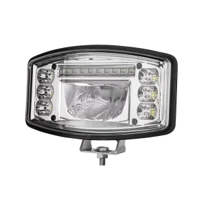 69W 6000K 4800LM Off Road Spot Light 304 Stainless Steel Led Driving Light 9 Inch IP68 Led Off Road Light for Adventure Campers