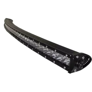 6D Single Row 22 27 32 38 42 48 54 Inch White Amber Double Color Curved LED Light Bar Offroad LED Light Bar