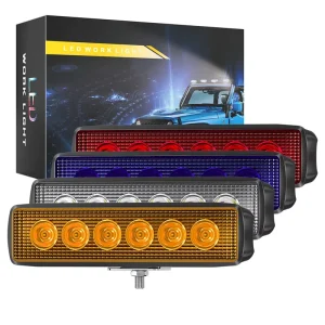 6LED Car Work Light 5W 4×4 Spotlight Off Road 12V Work Light for Truck ATV UTV Auto Exterior Lighting