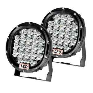 7 Inch 105W Round LED Work Light Spot Flood Combo Beam Offroad Driving Lamp for 4×4 Truck SUV ATV UTV Luz De Trabajo LED