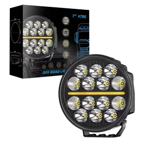 7 Inch 14LED LED Work Light Heavy Duty Off Road Fog Lamp for European Truck Scania Volvo MAN Mercedes DAF Iveco