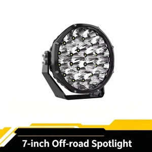 7 Inch 150W LED Offroad Spot Light IP67 Bumper Round Driving Lamp 12V 24V for Wrangler Bronco Tank300 Jeep Truck UTV 4×4