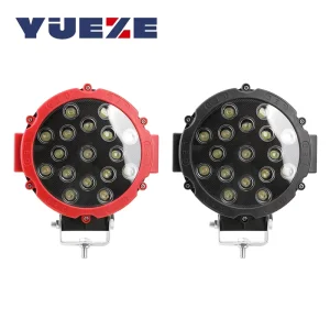 7 Inch 51W Bright LED Work Light Off Road 4×4 Spotlight Automotive Headlight Fog Lamp for Truck Jeep SUV Hummer Car Accessories