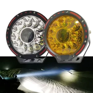 7 Inch 75W High Power High Lumen Round Work Light LED Spotlight 4×4 4WD Auxiliary Laser Driving Light for Car
