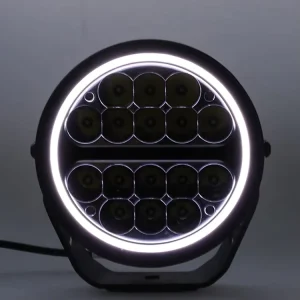 7 Inch 80W Spot Beam IP68 IP69K Waterproof Round Car Driving Light 12V 24V LED Off Road Driving Light
