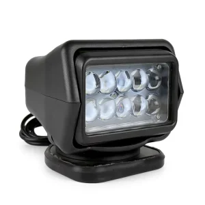 7 Inch Magnet Base Remote Control LED Work Search Light 50W 6000K Magnetic Spot Wireless Work Lamp