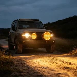 7 Inch Off Road Lights Round LED Driving Light