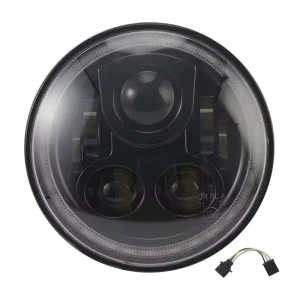 7 Inch Round Black Housing Motorcycle Lighting System Led Headlight for harley Davidson Accessories