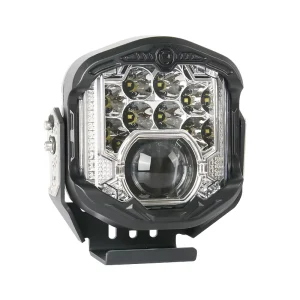 7 Inch Side Shooter Driving Light Car Accessories Spotlight White Lens LED Work Light for Truck