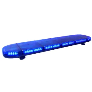 70 Inch Blue LED Light Bar Flashing Safety Vehicle Lighting Ambulance Function Car Roof Top Security Traffic Advisor for Cars