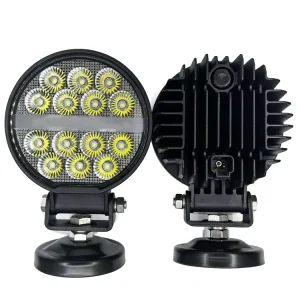 70W White LED Work Light 5000 Lumens CE IP68 Certified Aluminum PC Car Spot Flood Light for Off Road Vehicles