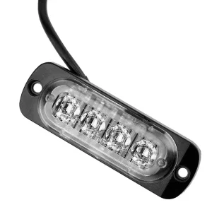 72W IP67 Halogen Module PCBA for Strobe Warning Orange Dual Gate 12/24V Flashing LED Beacon Light