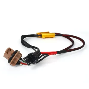 7443 7444 Led Tail Lights Load Resistors Auto Canbus Warning Cancellers 12V 10W 6 Ohm Clear Lens New FSYLX