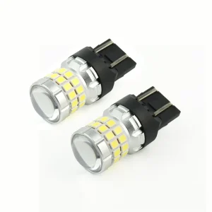 750LM High Power G13 Lights Bulb White Red 3157 1157 BA15D BAY15D 7443 T20 W21 5W Car Auto LED Tail Brake Light Bulbs