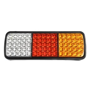 75LED Super Bright 12V Universal Fit Car Truck Trailer Tail Light Stop Brake Reverse Lamp Waterproof IP68
