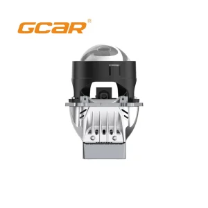 75W High Power TIR Prism GCAR R5 Ultra 2.5 Inch Bi LED Projector Lens 6000K Double LED Chips Auto Headlight Retrofit