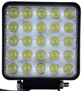 75W Led Work Light Truck Car Headlights 12V Auto Lighting System Square Led Fog Driving Lights for ATV Truck Off Road Boat