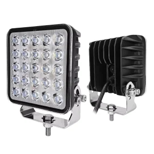 75W Waterproof LED Work Light for Forklift Tractor Truck Lighting 12V/24V