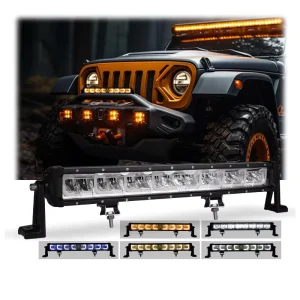 8 12 18 22 32 Inch LED Light Bar Offroad 4×4 Combo Beam Led Light Bar With Side Bottom Bracket