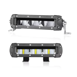 8 Inch Single Row Led Light bar 90W White SAE Car Led Fog Light bar for Car Accessories Lights Exterior