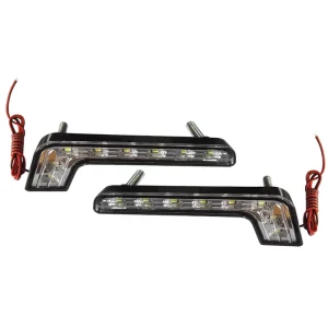 8 LED DRL Car Daytime Running Light
